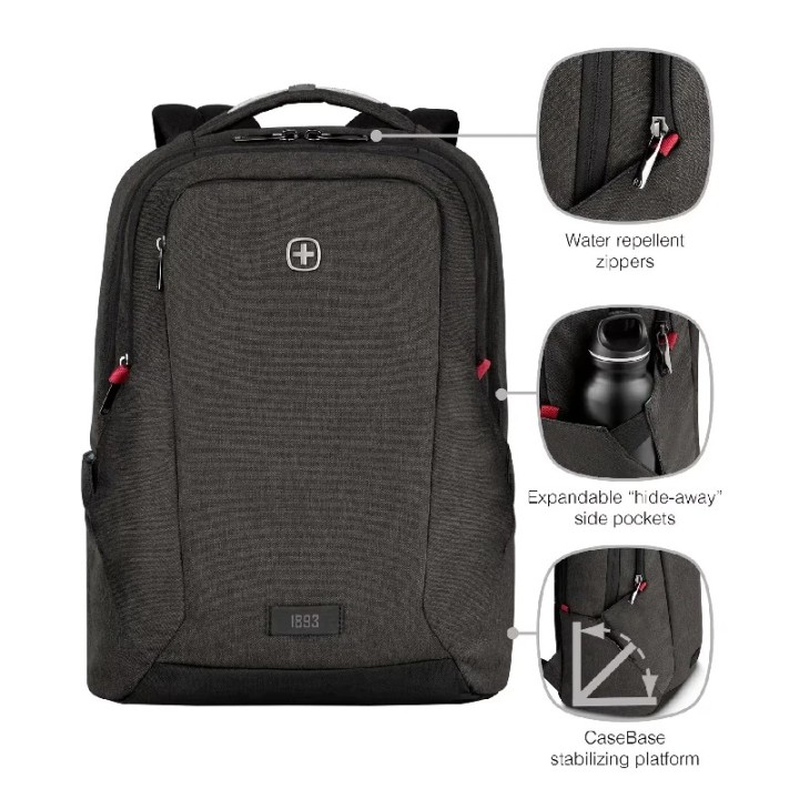 Wenger ruksak za laptop Professional 16 sivi (611641)