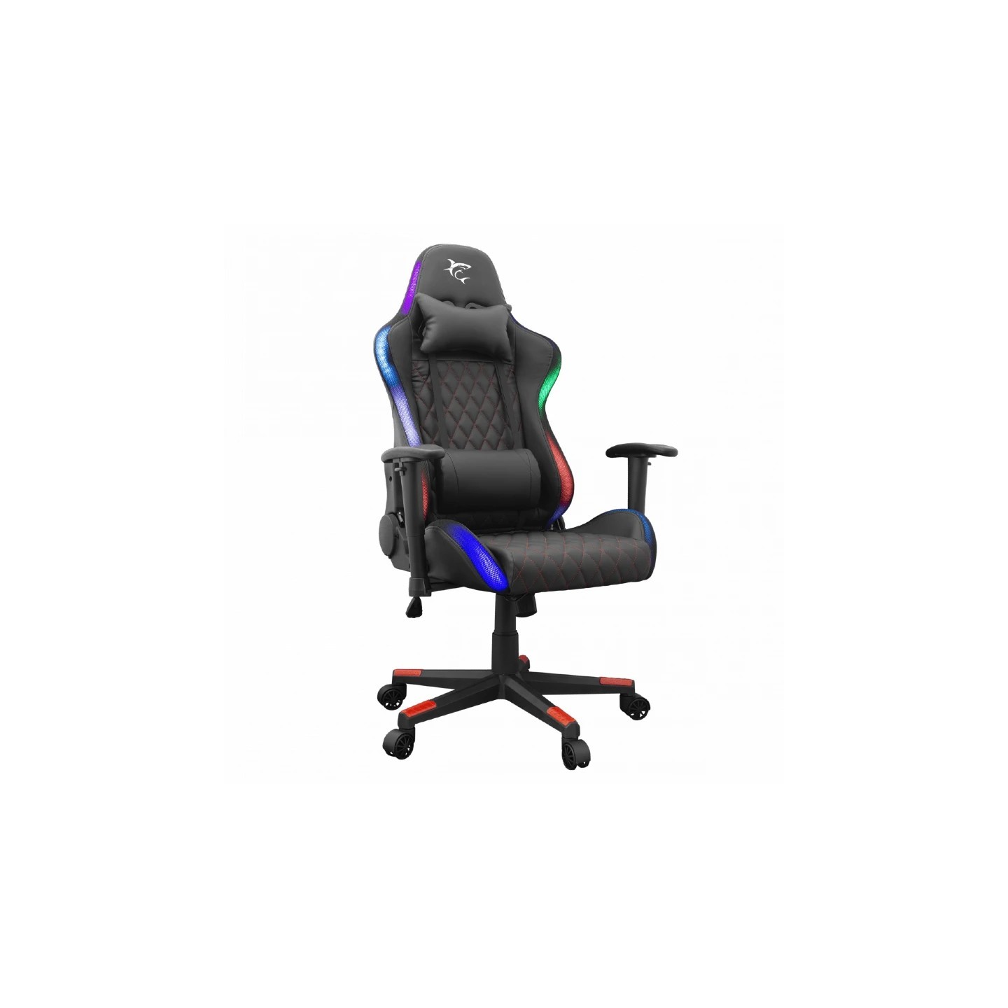 White Shark Gaming Stolica THUNDERBOLT RGB osvjetljenje, crna