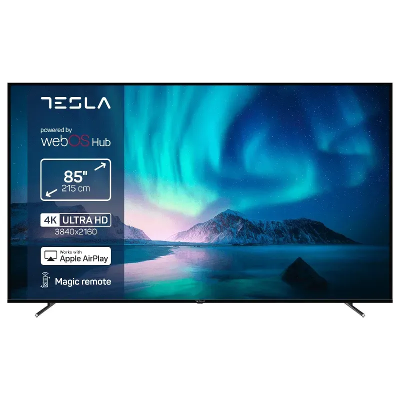 Televizor Tesla LED TV 85'' (216 cm) 85E645BUW+Magicni daljinski