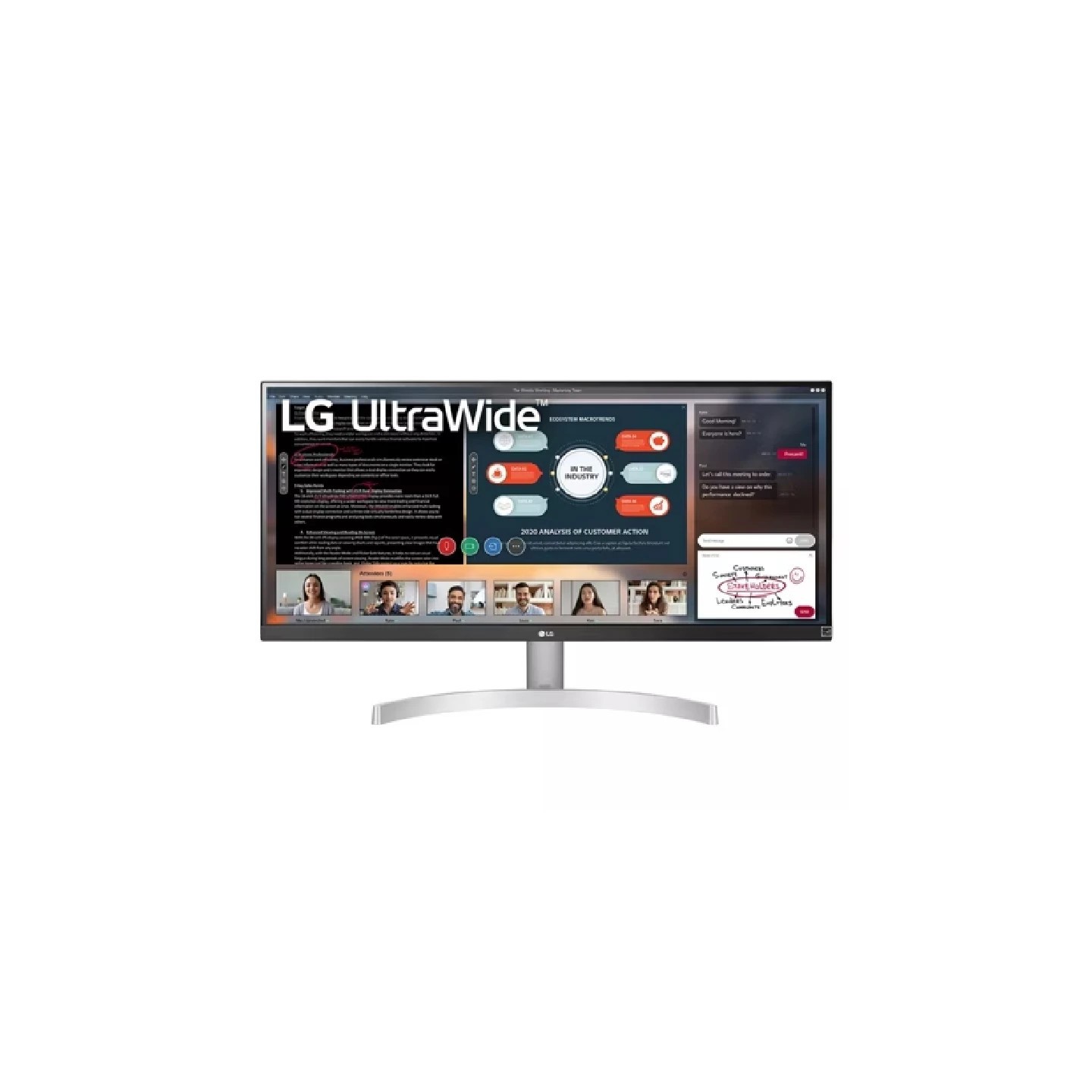 LG monitor 29'' 29WN600-W