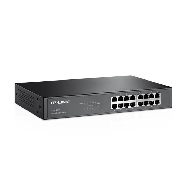 TP-LINK TL-SG1016D 16-Port Gigabit Desktop/Rackmount Switch