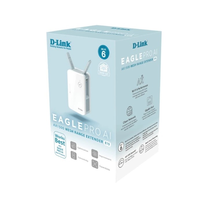D-Link AX1500 Mesh Range Extender E15