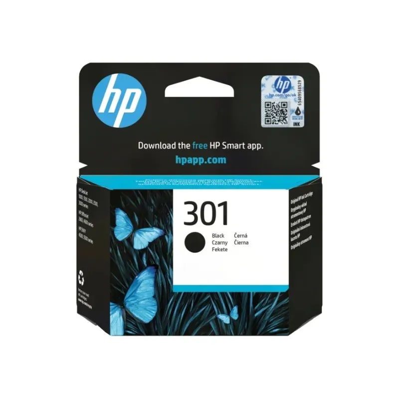 HP tinta CH561EE (No.301) crni