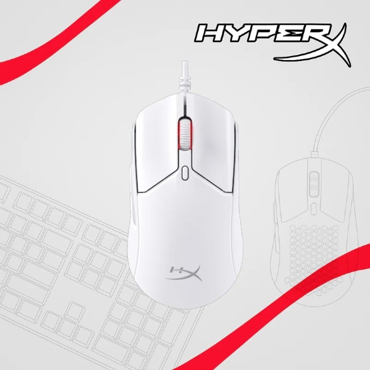 HyperX Pulsefire Haste 2 Gaming Miš Bijeli