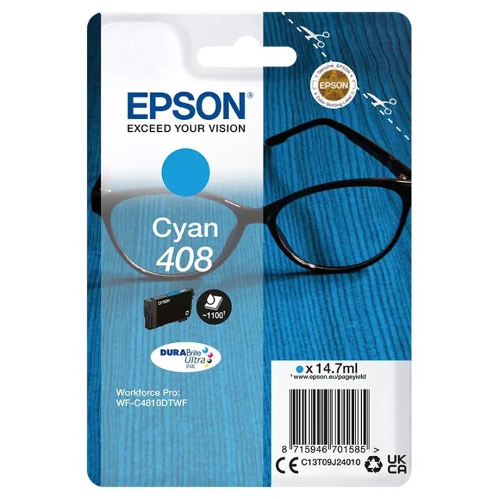 Tinta Epson 408/408L Cyan