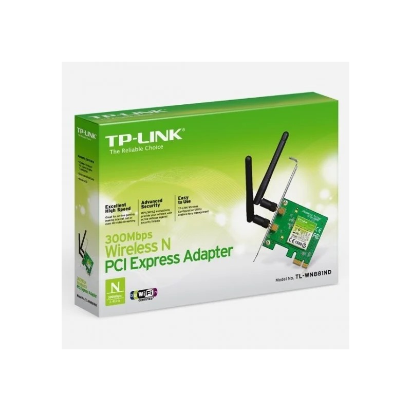TP-Link TL-WN881ND Wireless N PCIE adapter