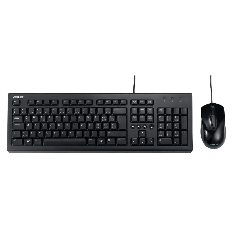 Desktop set Asus U2000 žični crni