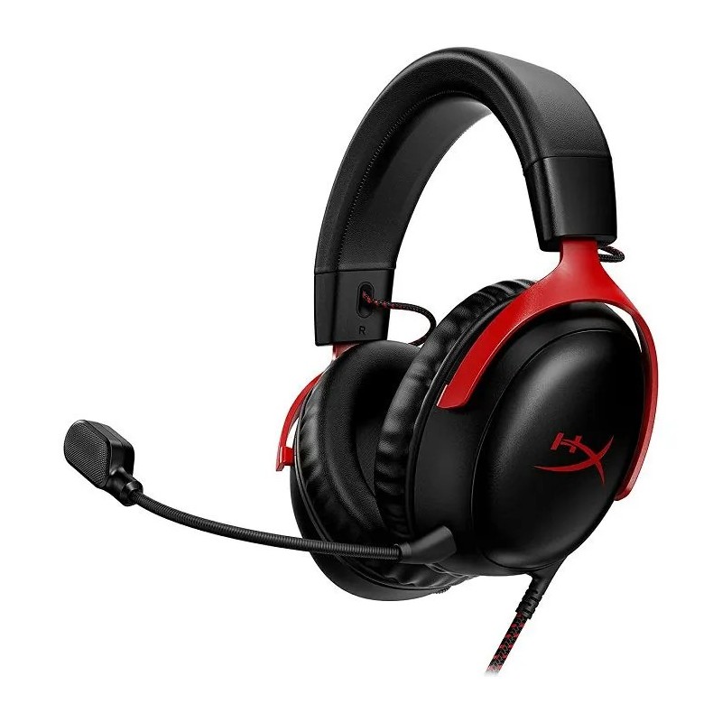 HyperX Slušalice Cloud III Gaming Headset Crveno/Crne