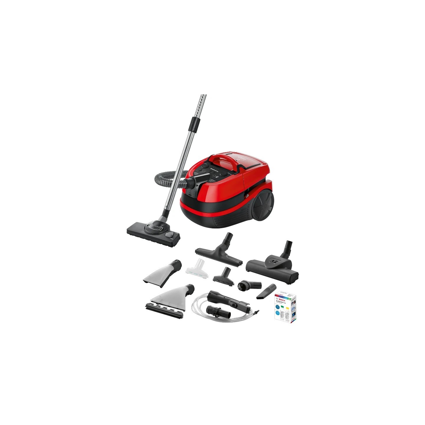 Bosch usisivač ProAnimal BWD421PET mokro i suho usisavanje, crveni