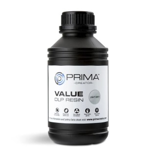 PrimaCreator Value UV / DLP Resin - 1000 ml - svijetlo siva