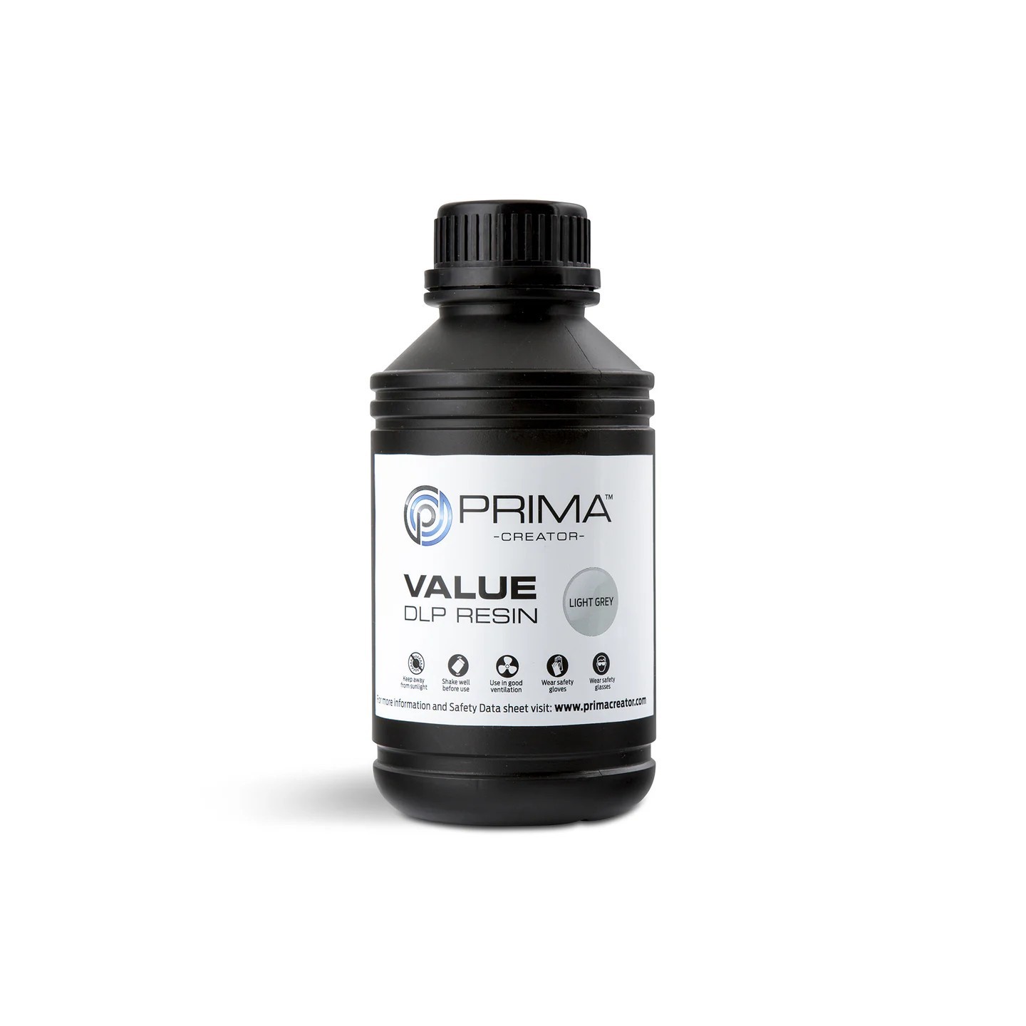 PrimaCreator Value UV / DLP Resin - 1000 ml - svijetlo siva
