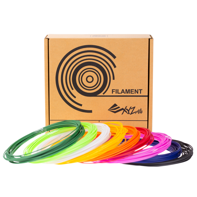 XYZPrinting 3D Pen PCL (Low Temp) 1.75 mm filament 216 g 9 colors