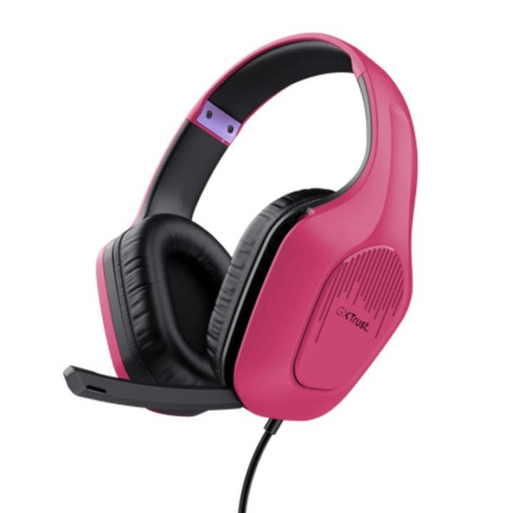 Trust gaming slušalice GXT 415P Zirox žičane roze
