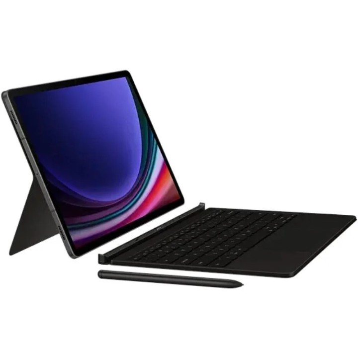 Samsung Galaxy Tab S9+ Book Cover Tastatura, crni
