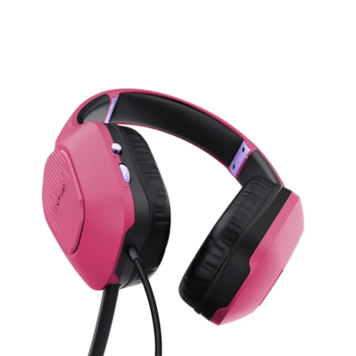 Trust GXT790P Tridox 3-in-1 set (slušalica, miš i podloga za miš), rozi