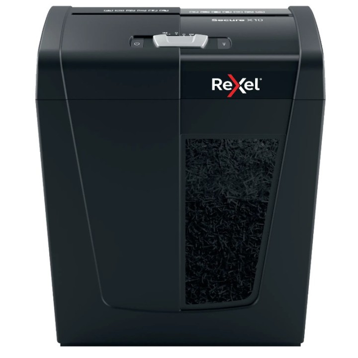 Uništivač papira ACCO/REXEL Secure X10, 10 listova, P-4, 18l