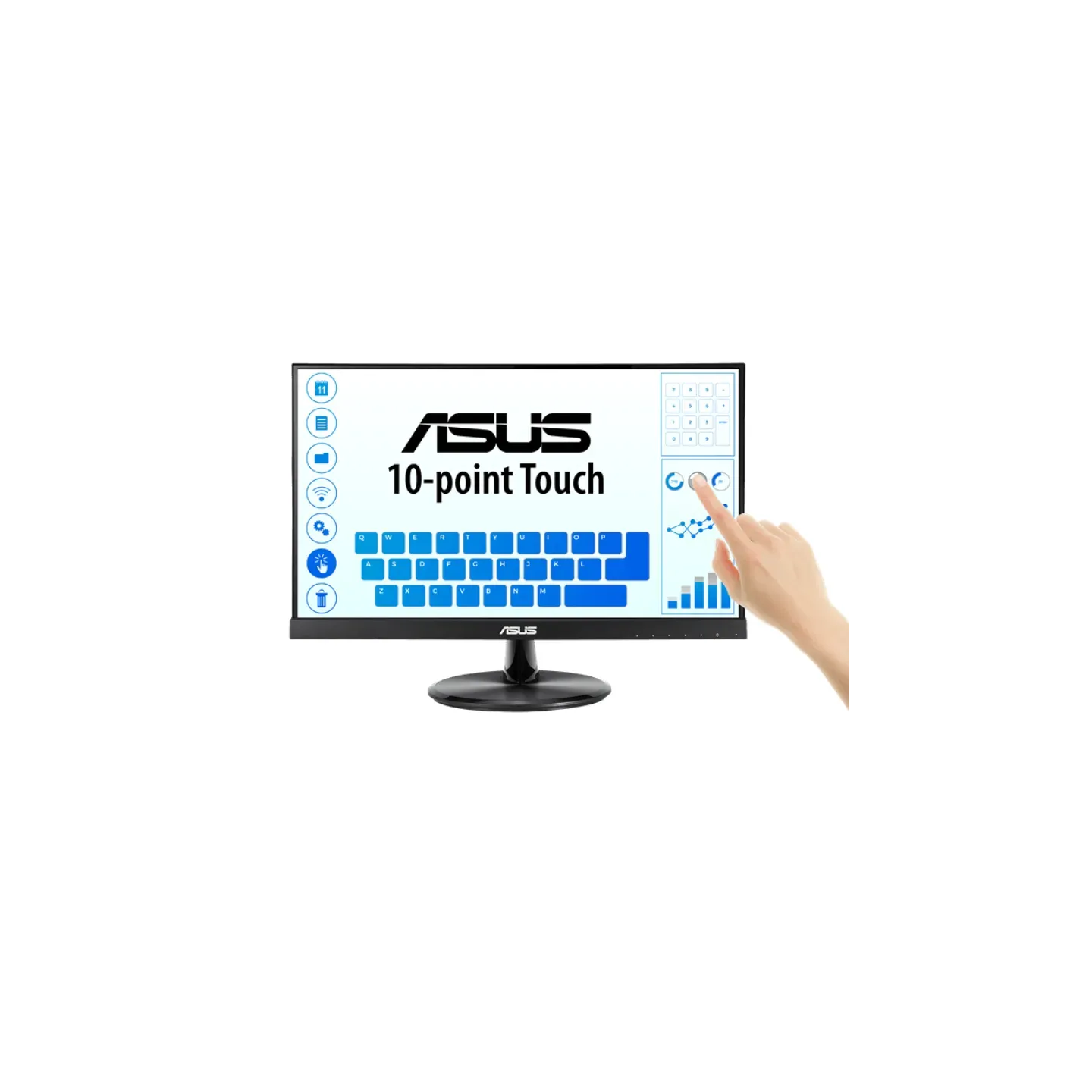 Asus monitor 21,5'' VT229H Touchscreen