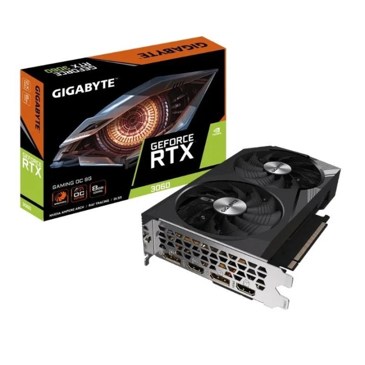Grafička kartica Gigabyte nVidia RTX3060 8GB GV-N3060G OC-8GD G20