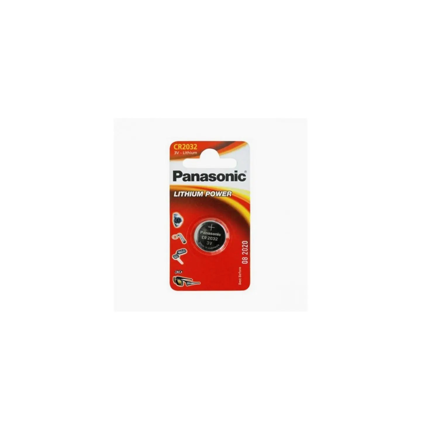 Panasonic baterija CR-2032EL/1B baterija 3V Lithium