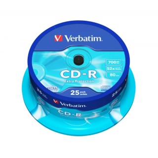 Verbatim CD-R 700MB 52x DataLife Wagon 25/1 (V043432)