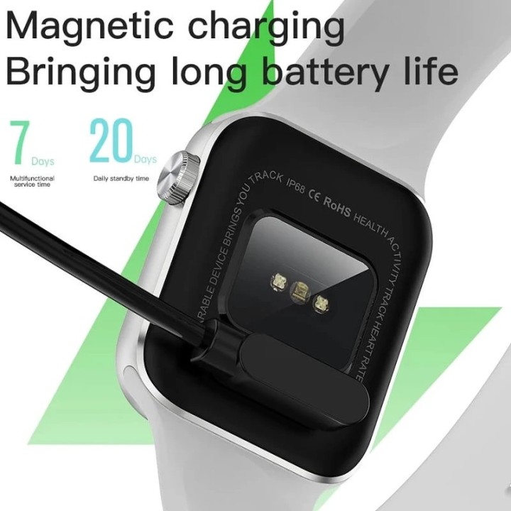 Pametni sat Microwear A02 srebrni