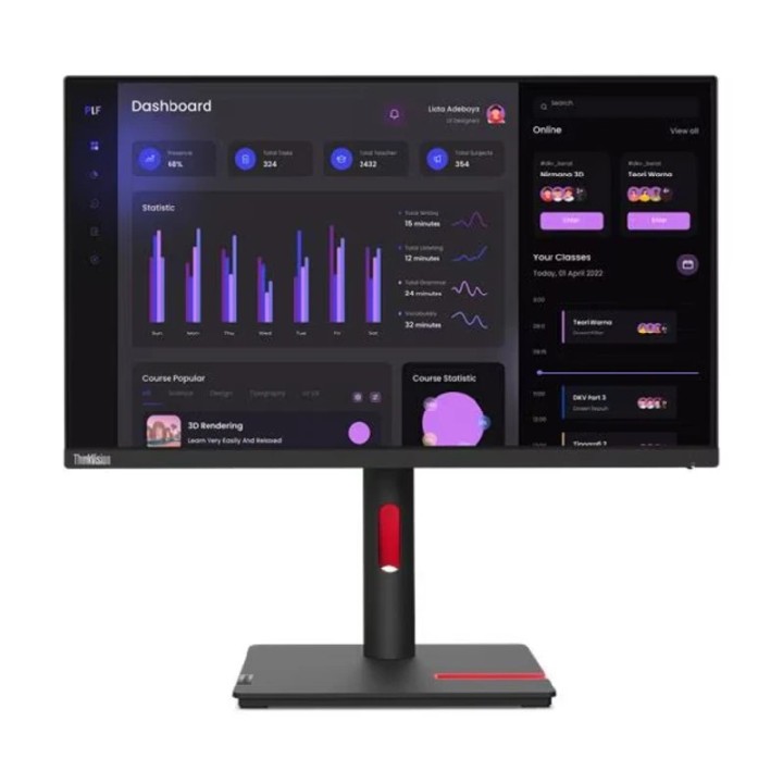 Monitor Lenovo 24'' T24i-30 63CFMATXEU
