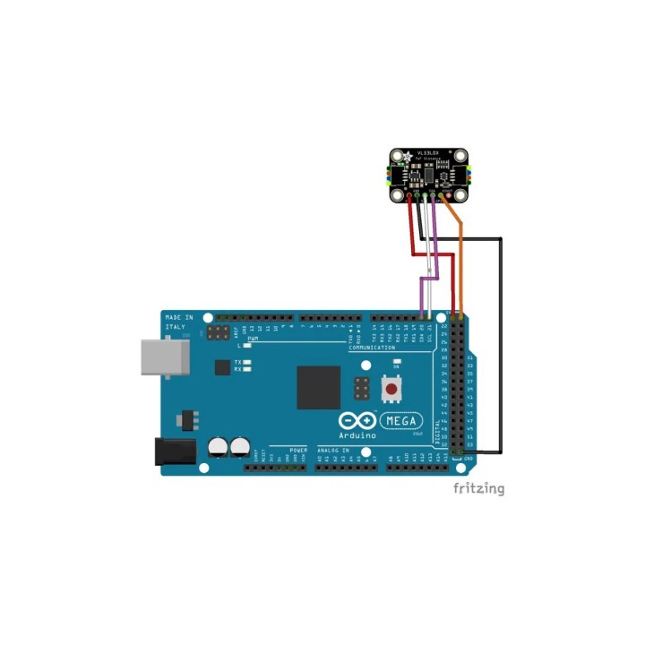 Laserski senzor za Arduino ToF VL53L0X