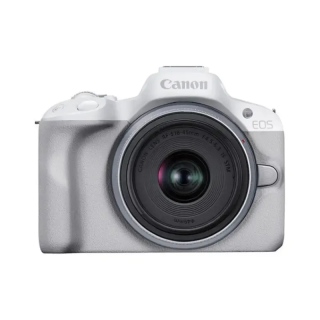 Canon EOS R50 + RF-S 18-45mm bijeli