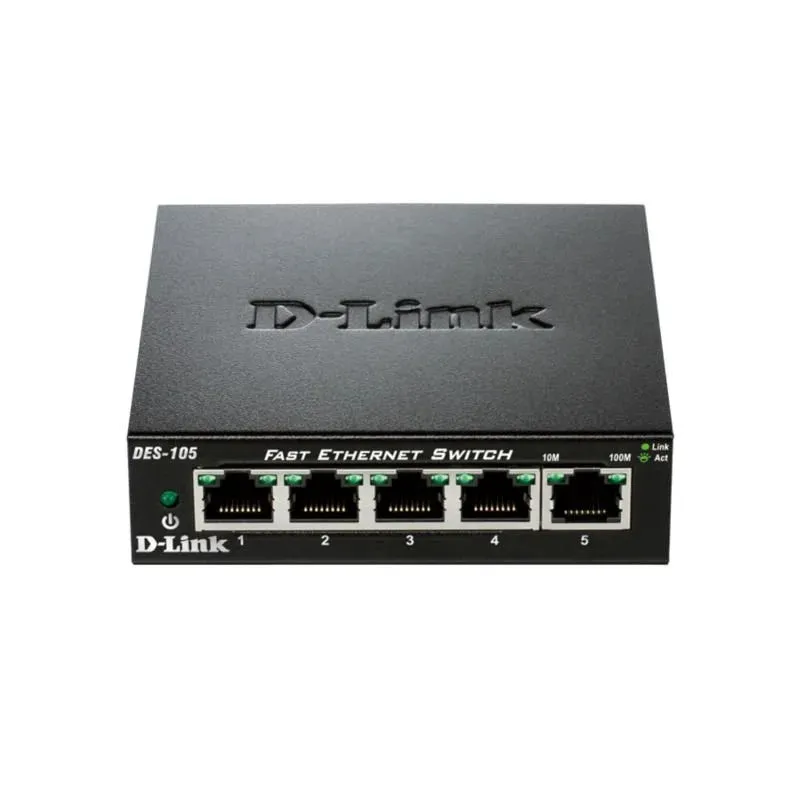 D-link 5-Port Fast Eth Unmnged - DES-105/E