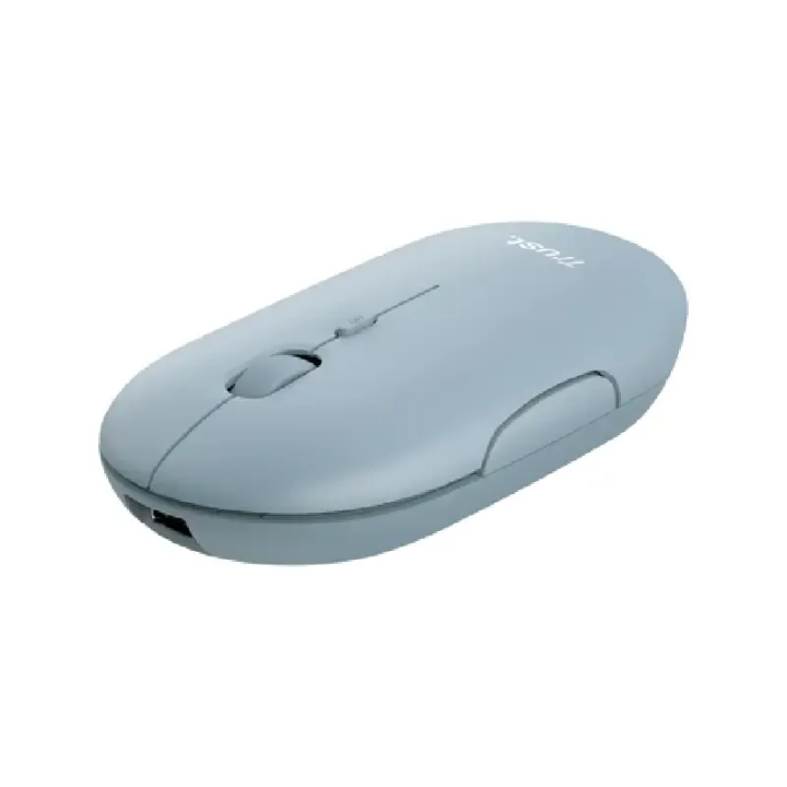 Trust Puck bežični punjivi miš plavi