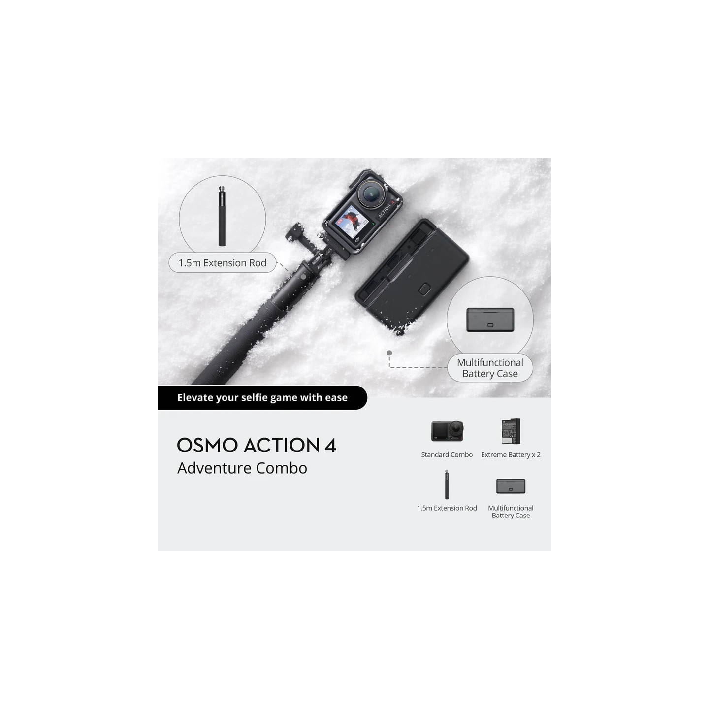 DJI Osmo Action 4 Adventure Combo