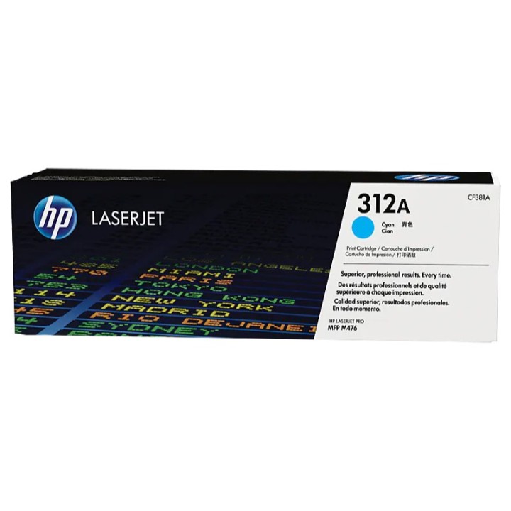 HP toner (312A) CF381A Cyan