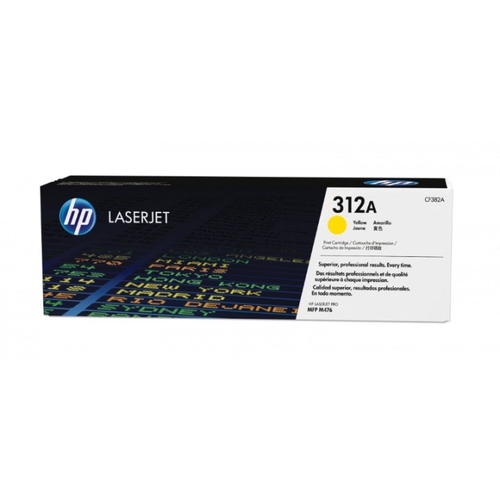 HP toner (312A) CF382A Yellow