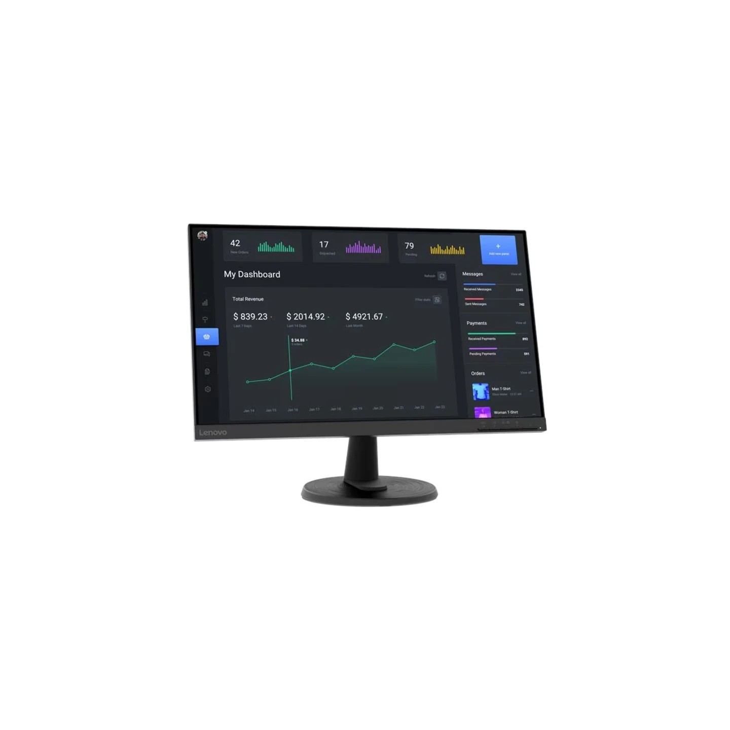 Monitor Lenovo 23,8'' D24-45