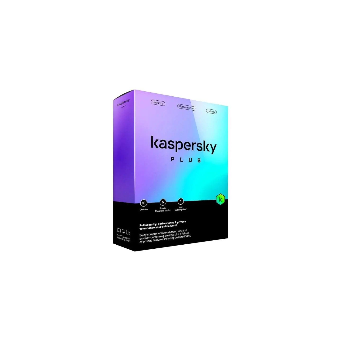 Kaspersky Plus, 1 korisnik