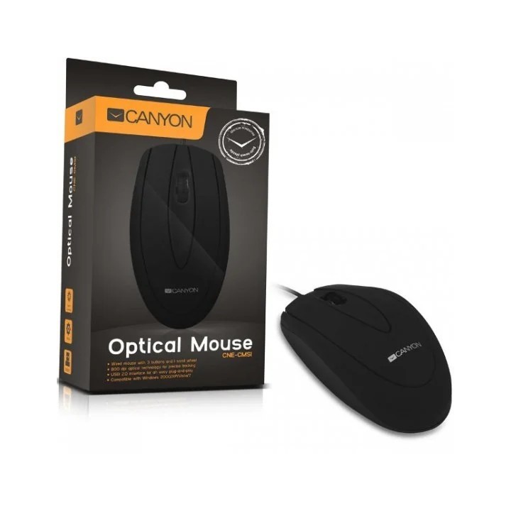 Canyon miš CNE-CMS1 crni