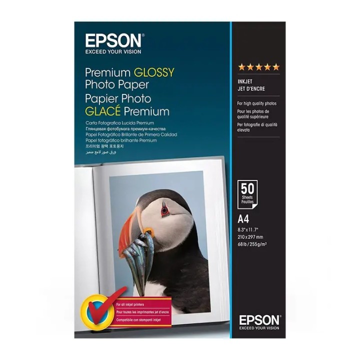 Epson Premium Glossy Photo papir - A4 - 50 listova