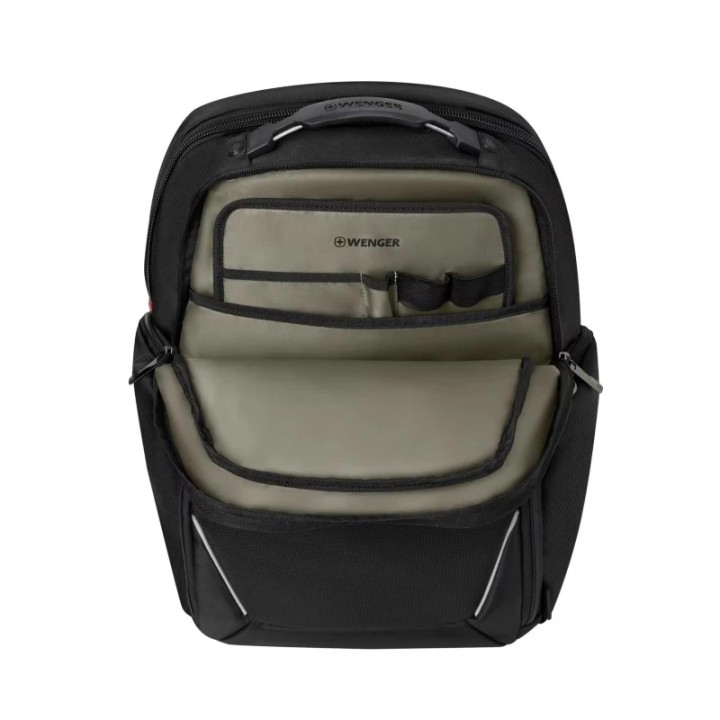 Wenger ruksak za Laptop New Icons, Meteor, Crni (653188)