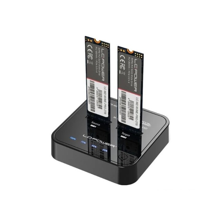 LC-Power docking USB/C M.2 NVMe, LC-DOCK-M2-NVME
