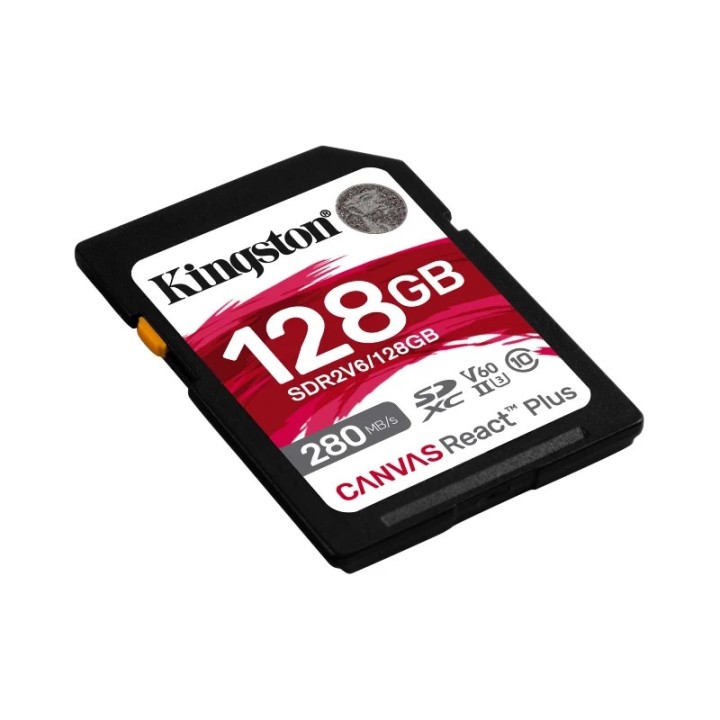 Kingston Canvas React Plus 128GB UHS-II U3, SDR2V6/128GB