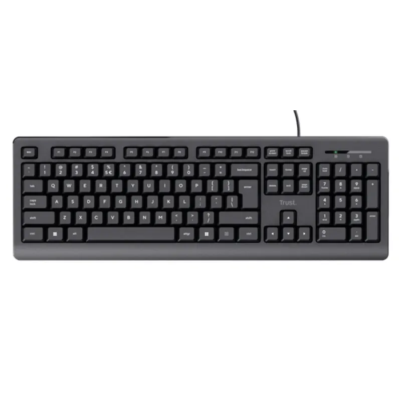 Trust tastatura Primo USB crna