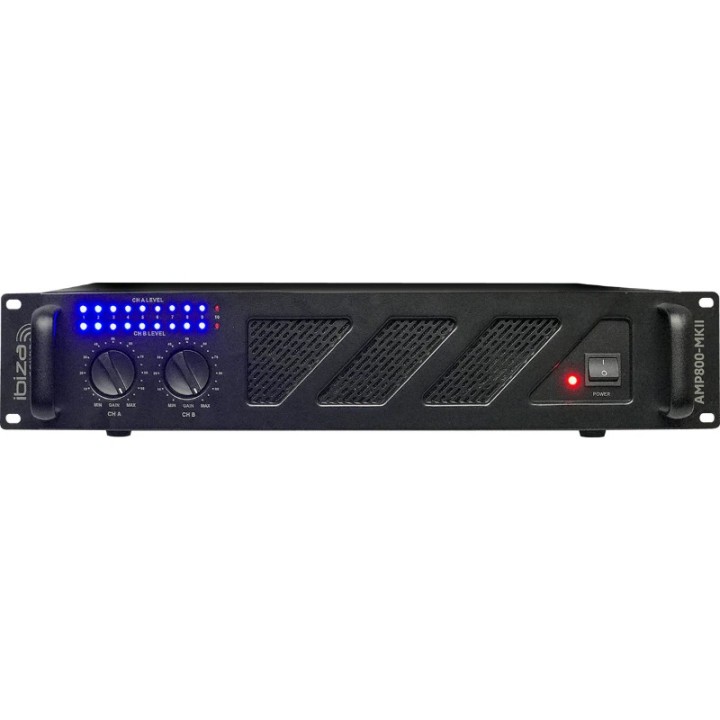 Pojačalo Ibiza AMP800 2x600W-4oHM, 2x400-9oHM