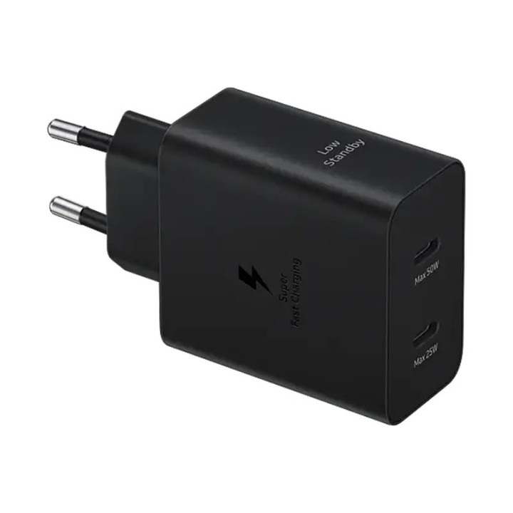 Samsung punjač 50W USB-C Power Adapter Duo crni (1.8m USB-C