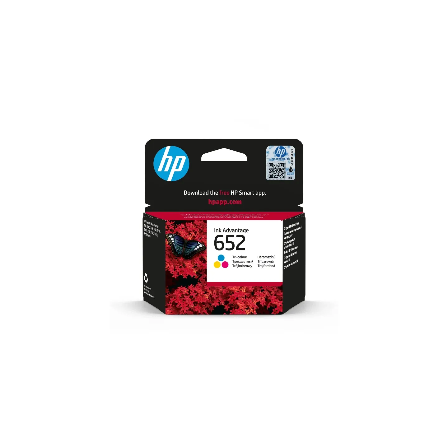 HP tinta F6V24A (No.652) Color
