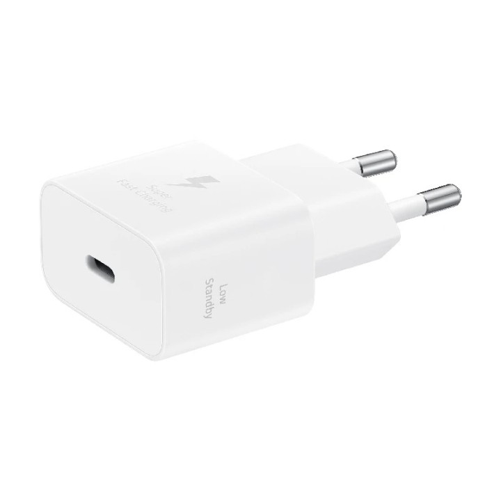 Samsung punjač 25W brzo punjenje USB-C bijeli (kabal nije uključen)