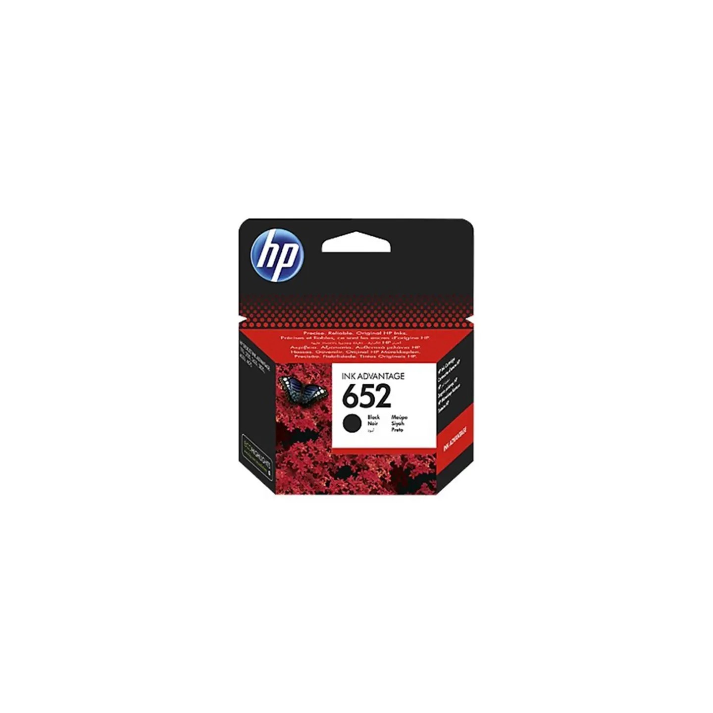 HP tinta F6V25A (No.652) crni