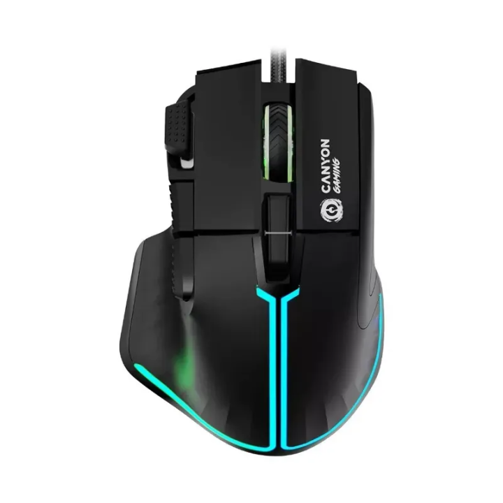 Canyon miš Fortnax GM-636 RGB crni