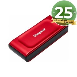 Kingston externi SSD 1TB crveni (SXS1000R/1000G)