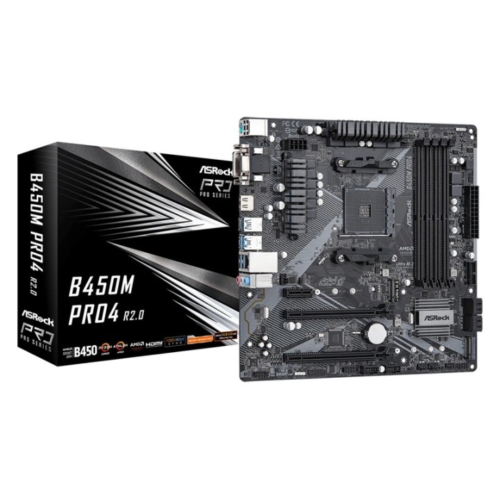 Matična ploča AMD Asrock B450M PRO4 AM4