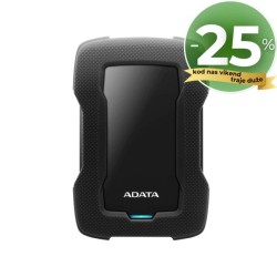 ADATA externi 4TB HD330 Durable, USB 3.2 crni